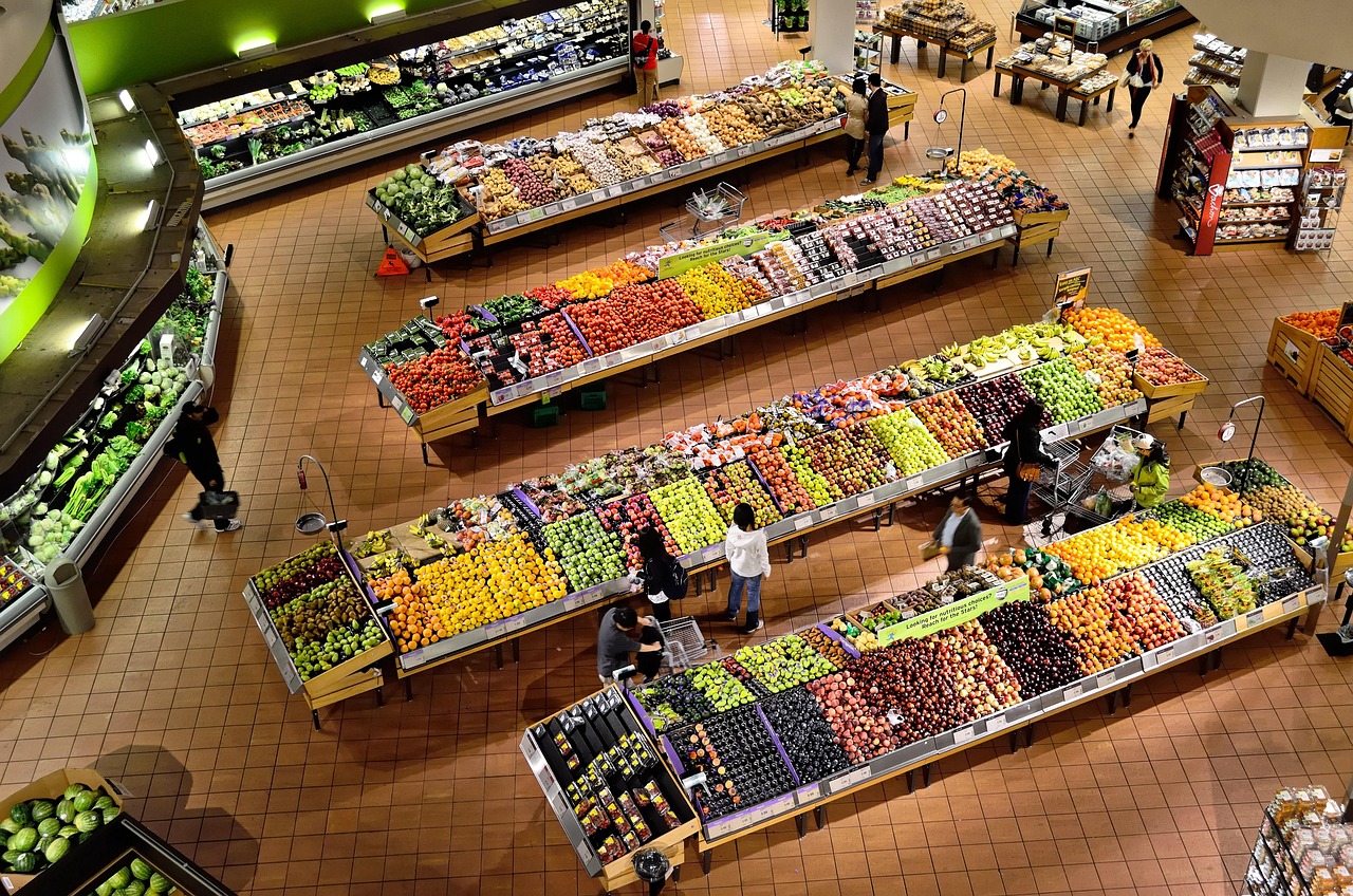 Supermarket shelves - a camera pointed down the aisle may now do far more than record video, matching faces against a database.